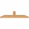 Ekena Millwork Portland Smooth Timber Gable Bracket, Western Red Cedar, 60"W x 17"H x 3 1/2"D x 5 1/2"F, 7/12 Pitch GBW060X17X0406POR00SWR - alternate 2